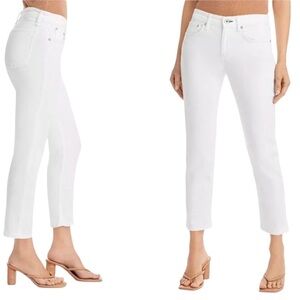 Rag & Bone White Dre Capri Jeans Size 25 Summer